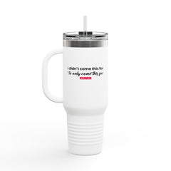 Mantra Insulated Travel Mug - 40oz with Straw