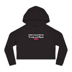Mantra Women's Cropped Hoodie