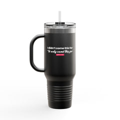 Mantra Insulated Travel Mug - 40oz with Straw