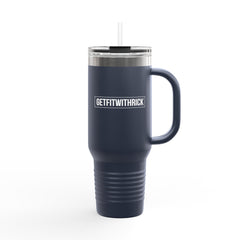 Mantra Insulated Travel Mug - 40oz with Straw