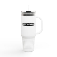 Mantra Insulated Travel Mug - 40oz with Straw
