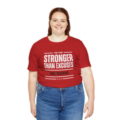 6 Month Milestone Tee | Stronger Than Excuses