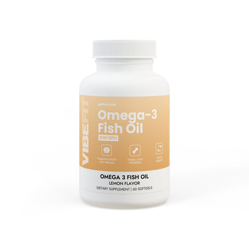 Omega 3 Fish Oil Supplement (60 Softgels)