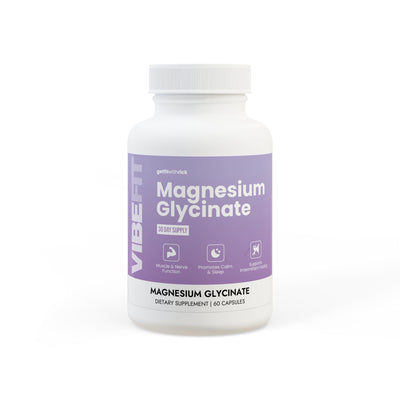 Magnesium Glycinate Supplement (60 Capsules)