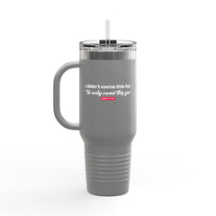 Mantra Insulated Travel Mug - 40oz with Straw