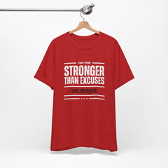 6 Month Milestone Tee | Stronger Than Excuses