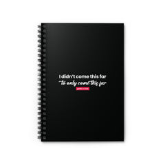 Mantra Spiral Notebook