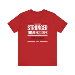 6 Month Milestone Tee | Stronger Than Excuses