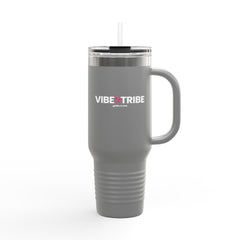 Vibe Tribe Insulated Travel Mug - 40oz with Straw