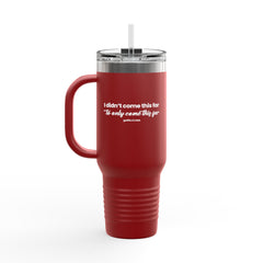 Mantra Insulated Travel Mug - 40oz with Straw