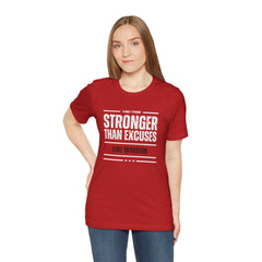 6 Month Milestone Tee | Stronger Than Excuses