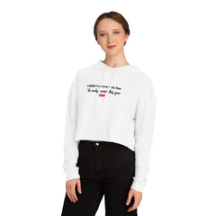 Mantra Women's Cropped Hoodie