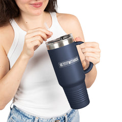 Mantra Insulated Travel Mug - 40oz with Straw