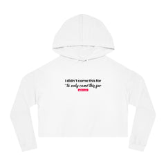 Mantra Women's Cropped Hoodie